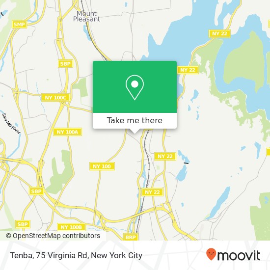 Mapa de Tenba, 75 Virginia Rd