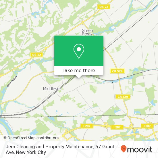 Jem Cleaning and Property Maintenance, 57 Grant Ave map