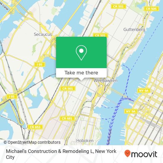 Mapa de Michael's Construction & Remodeling L