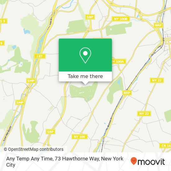 Any Temp Any Time, 73 Hawthorne Way map