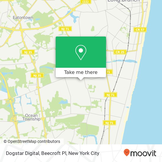 Dogstar Digital, Beecroft Pl map