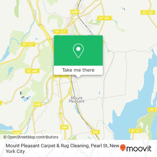 Mount Pleasant Carpet & Rug Cleaning, Pearl St map