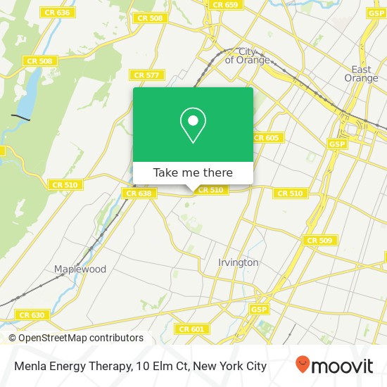 Menla Energy Therapy, 10 Elm Ct map