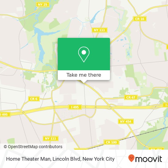 Mapa de Home Theater Man, Lincoln Blvd