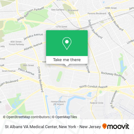 Mapa de St Albans VA Medical Center
