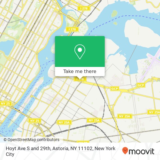 Mapa de Hoyt Ave S and 29th, Astoria, NY 11102