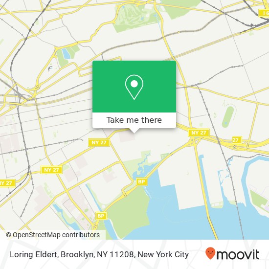 Loring Eldert, Brooklyn, NY 11208 map