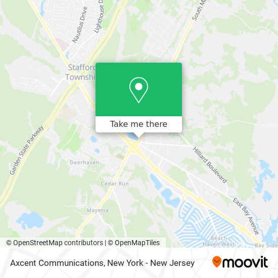 Axcent Communications map