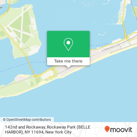 142nd and Rockaway, Rockaway Park (BELLE HARBOR), NY 11694 map