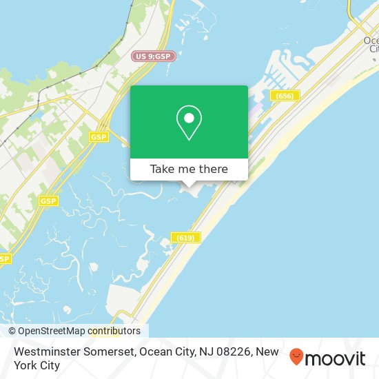 Westminster Somerset, Ocean City, NJ 08226 map