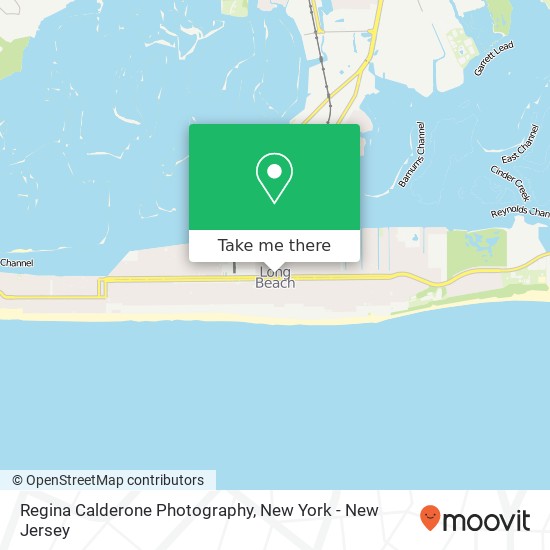 Regina Calderone Photography map