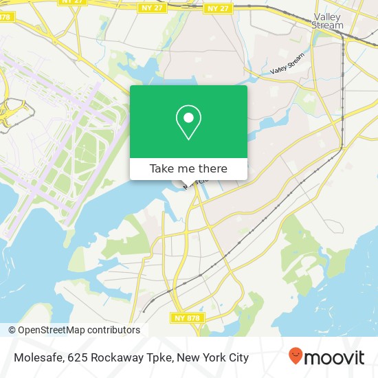 Molesafe, 625 Rockaway Tpke map