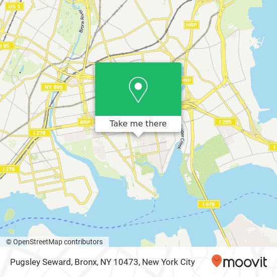Pugsley Seward, Bronx, NY 10473 map