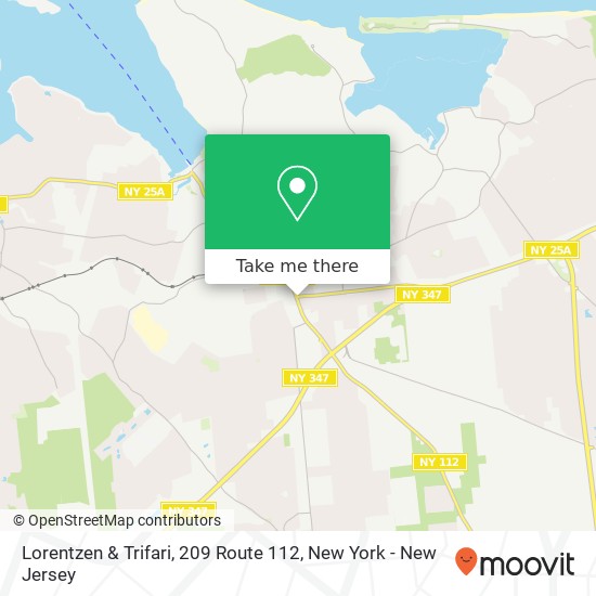 Mapa de Lorentzen & Trifari, 209 Route 112