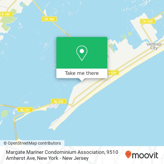 Margate Mariner Condominium Association, 9510 Amherst Ave map