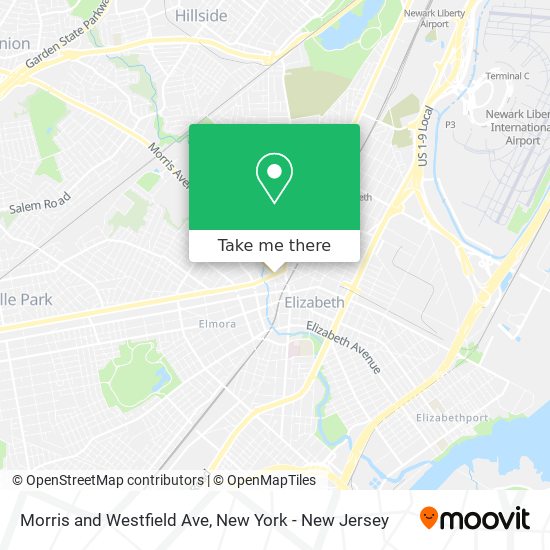 Mapa de Morris and Westfield Ave