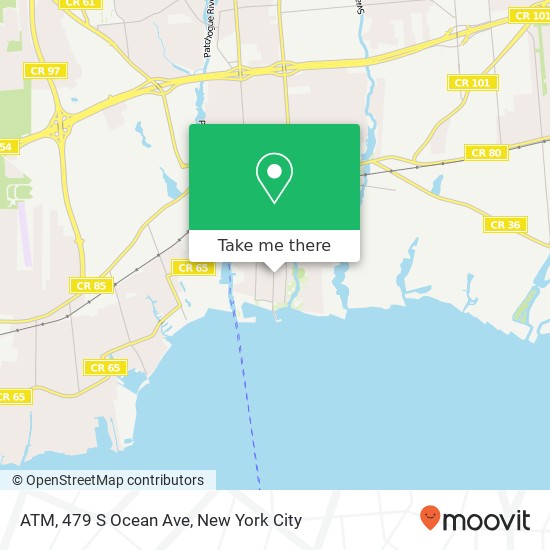 ATM, 479 S Ocean Ave map