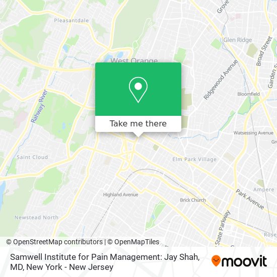 Samwell Institute for Pain Management: Jay Shah, MD map