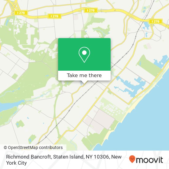 Richmond Bancroft, Staten Island, NY 10306 map