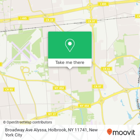 Broadway Ave Alyssa, Holbrook, NY 11741 map