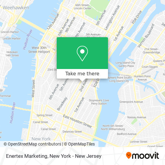 Enertex Marketing map