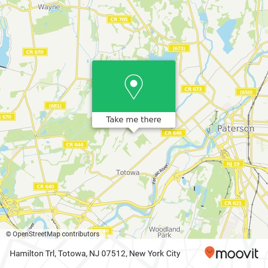 Hamilton Trl, Totowa, NJ 07512 map