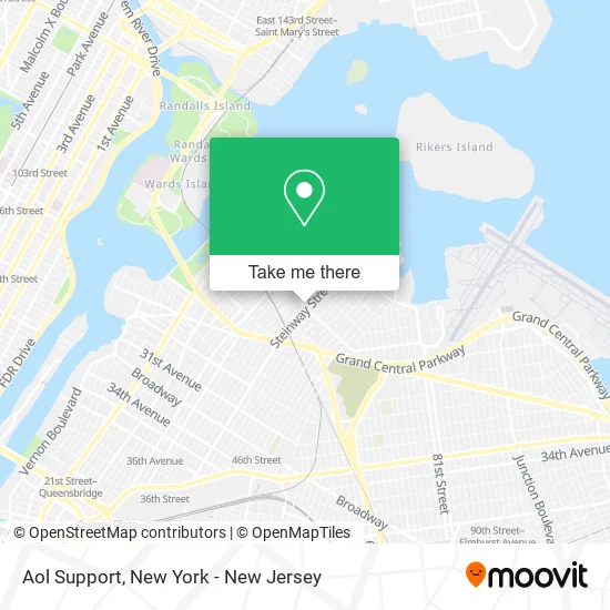 Aol Support map