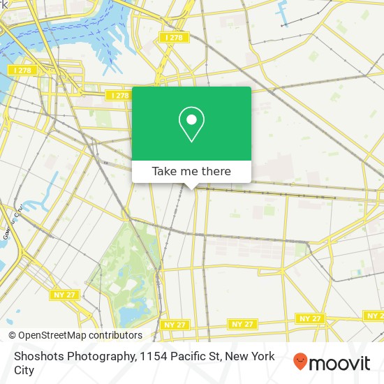 Shoshots Photography, 1154 Pacific St map