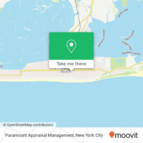 Mapa de Paramount Appraisal Management