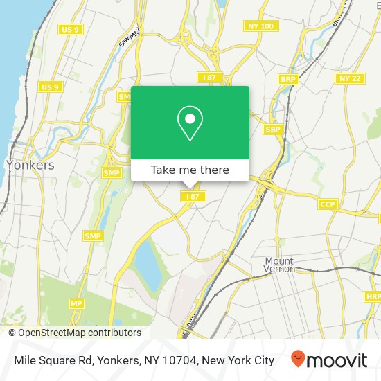 Mile Square Rd, Yonkers, NY 10704 map