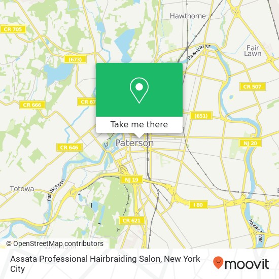 Assata Professional Hairbraiding Salon map