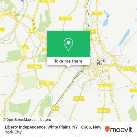 Mapa de Liberty Independence, White Plains, NY 10606