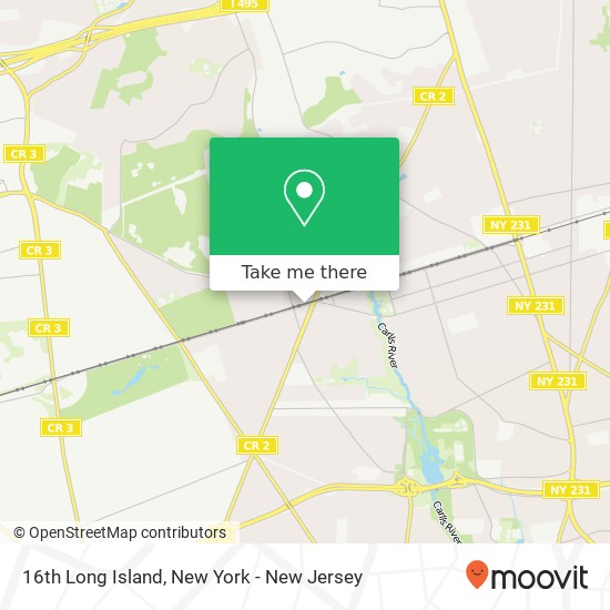 Mapa de 16th Long Island