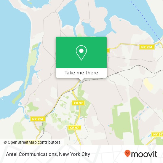 Antel Communications map