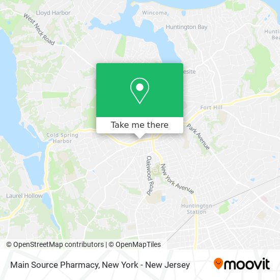 Main Source Pharmacy map