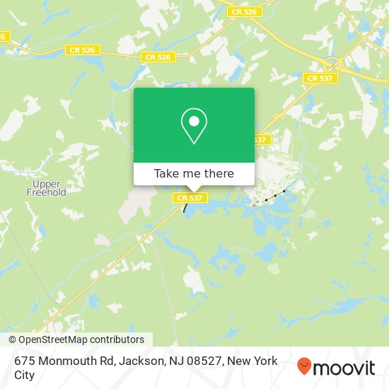 675 Monmouth Rd, Jackson, NJ 08527 map