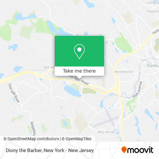 Diony the Barber map