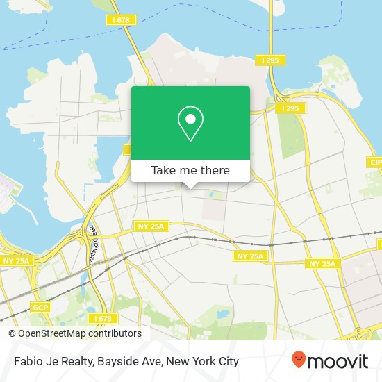 Fabio Je Realty, Bayside Ave map