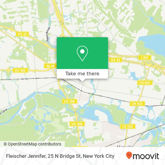 Fleischer Jennifer, 25 N Bridge St map