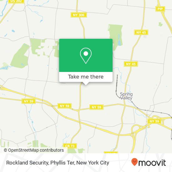 Mapa de Rockland Security, Phyllis Ter