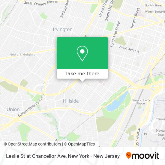 Mapa de Leslie St at Chancellor Ave