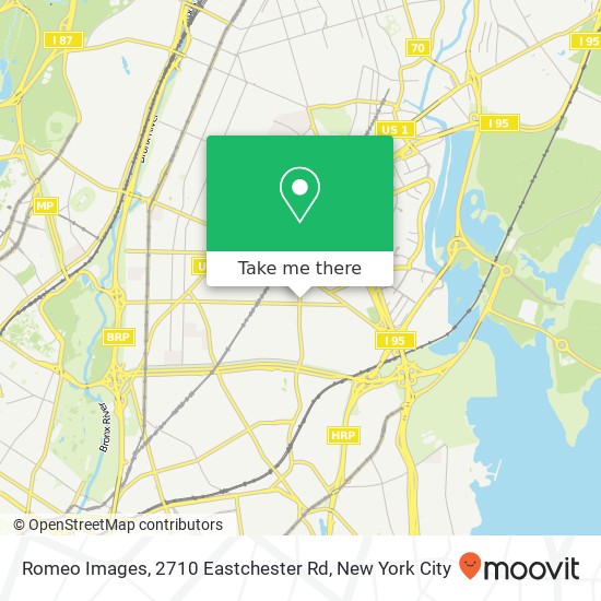 Mapa de Romeo Images, 2710 Eastchester Rd