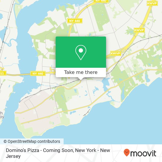 Mapa de Domino's Pizza - Coming Soon