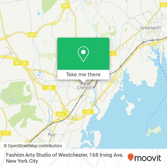 Fashion Arts Studio of Westchester, 168 Irving Ave map