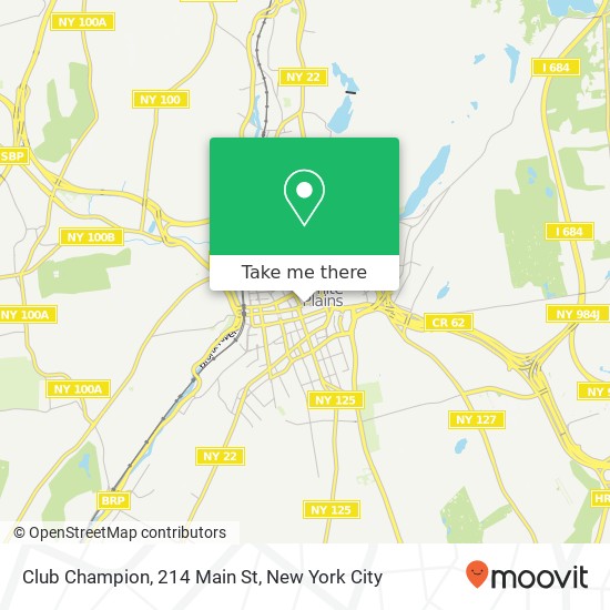 Mapa de Club Champion, 214 Main St