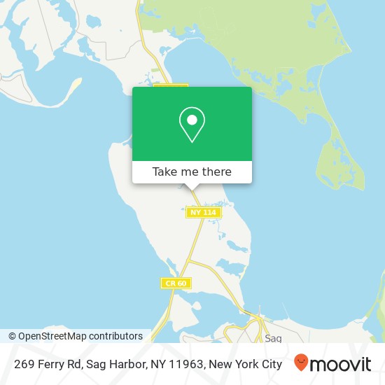 269 Ferry Rd, Sag Harbor, NY 11963 map