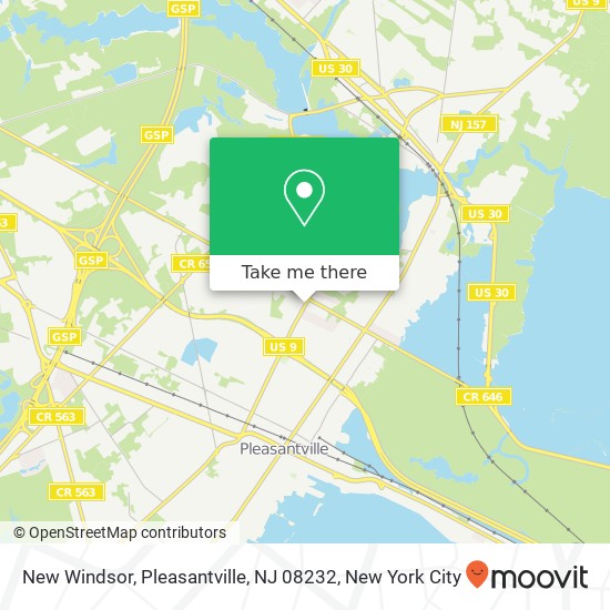 New Windsor, Pleasantville, NJ 08232 map