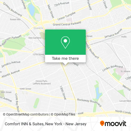 Comfort INN & Suites map