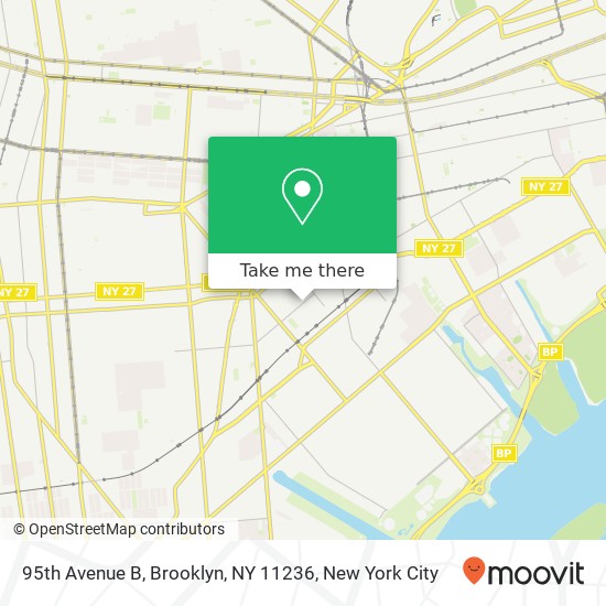 95th Avenue B, Brooklyn, NY 11236 map