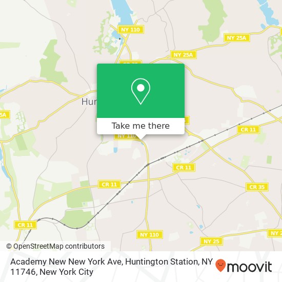 Academy New New York Ave, Huntington Station, NY 11746 map